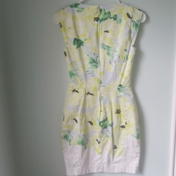 French Connection Poppy Flower Shift Dress-Size 4 - Picture 7 of 8